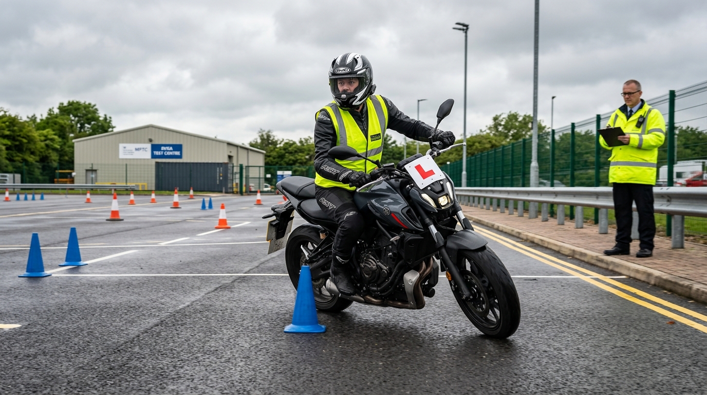 Motorcycle Practical Test - Module 1 & Module 2 (Cat A / A1 / A2)